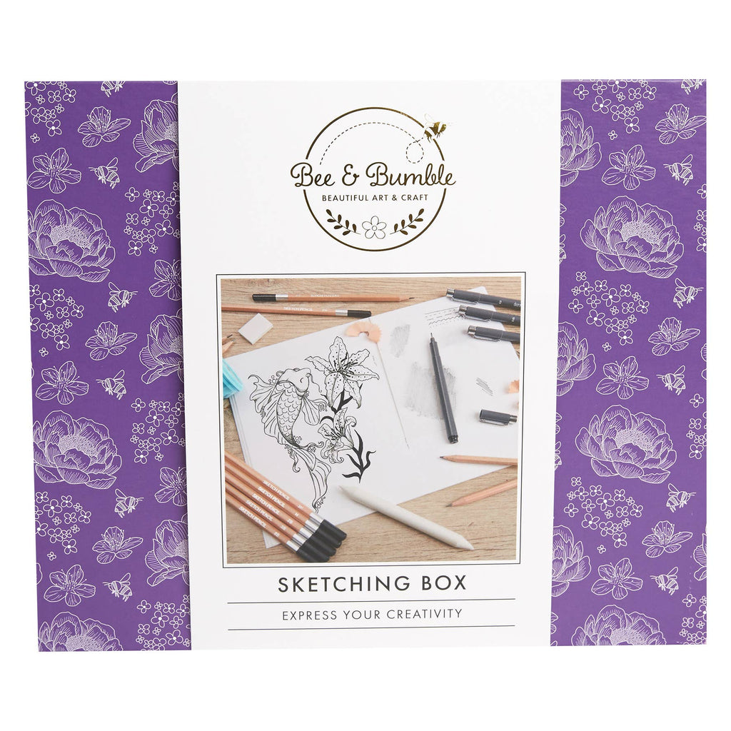 West Design Products - Bee & Bumble Sketching Box Craft Kit