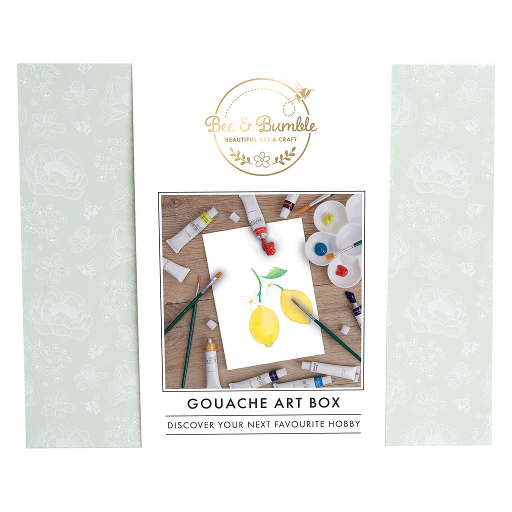 West Design Products - Bee & Bumble Gouache Art Box Craft Kit