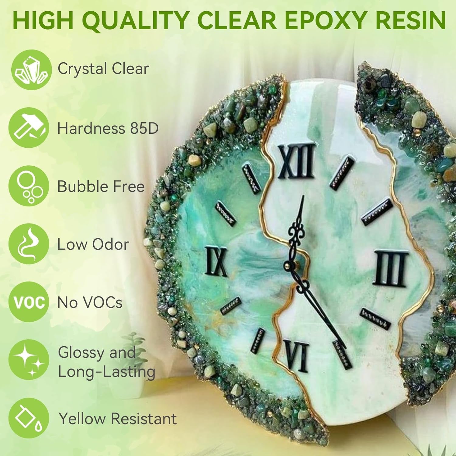 Epoxy Resin Set with Moulds