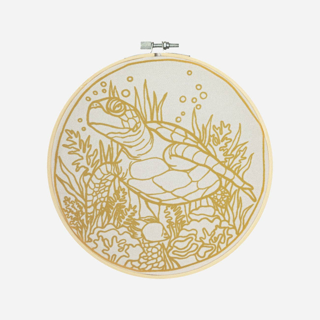 Batik Ying - Oh My Turtle! | Batik Craft Kit | Hand-Waxed DIY Art Kit UK
