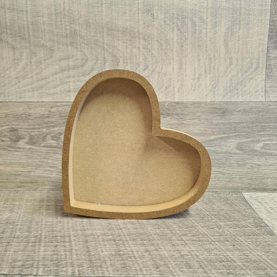 Manchester Craft Blanks - Open fillable -heart
