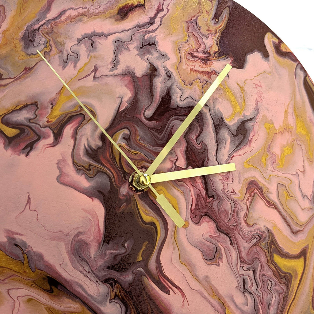 Robert Frederick Ltd - Luxe Décor Paint Pouring Canvas Wall Clock Kit