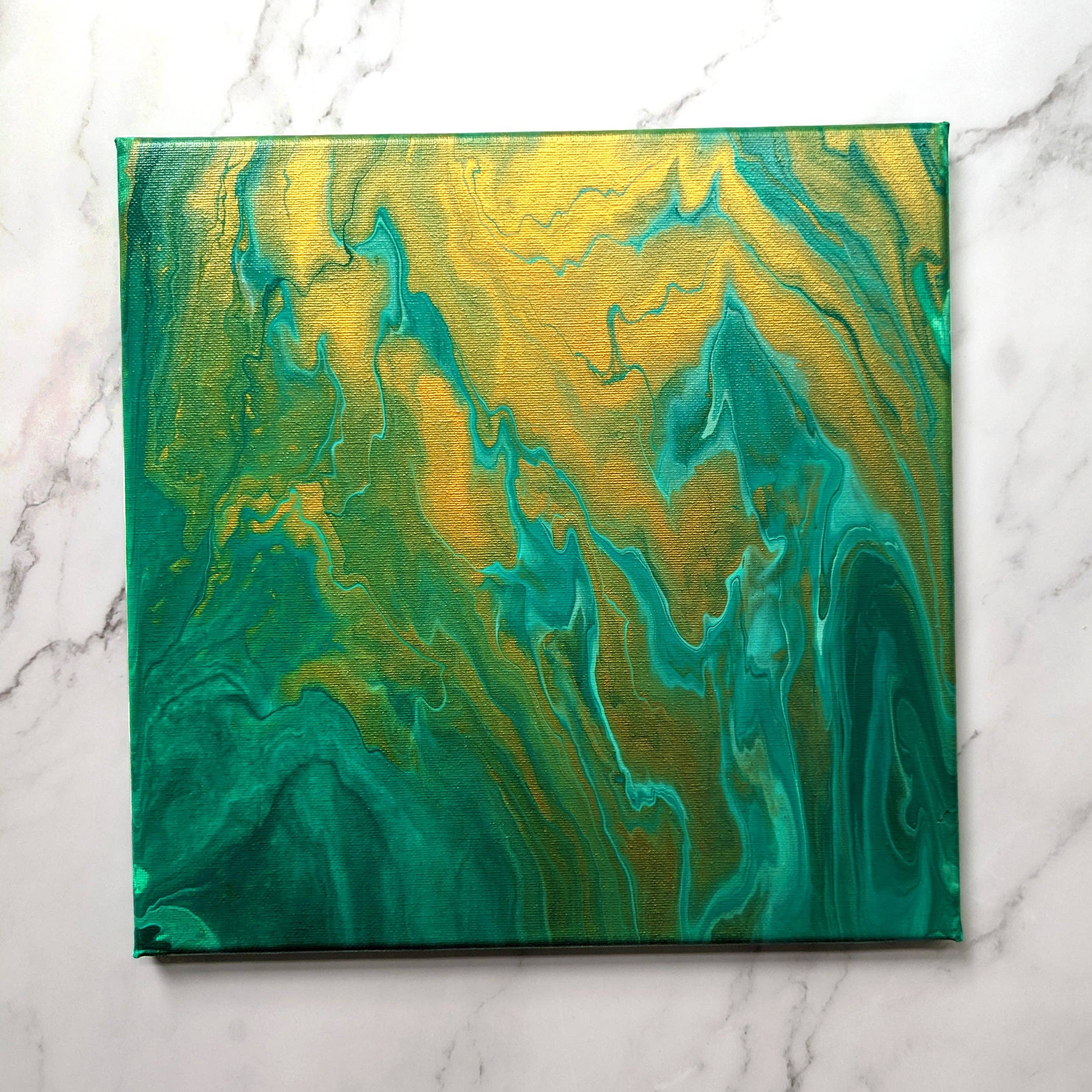 Robert Frederick Ltd - Luxe Décor Paint Pouring Canvas Kit - Square