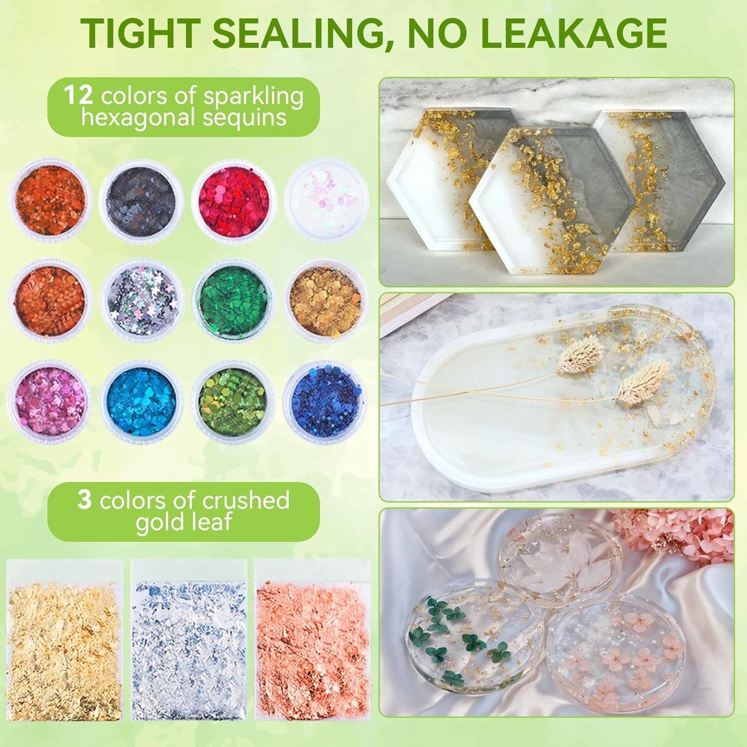 Epoxy Resin Set with Moulds