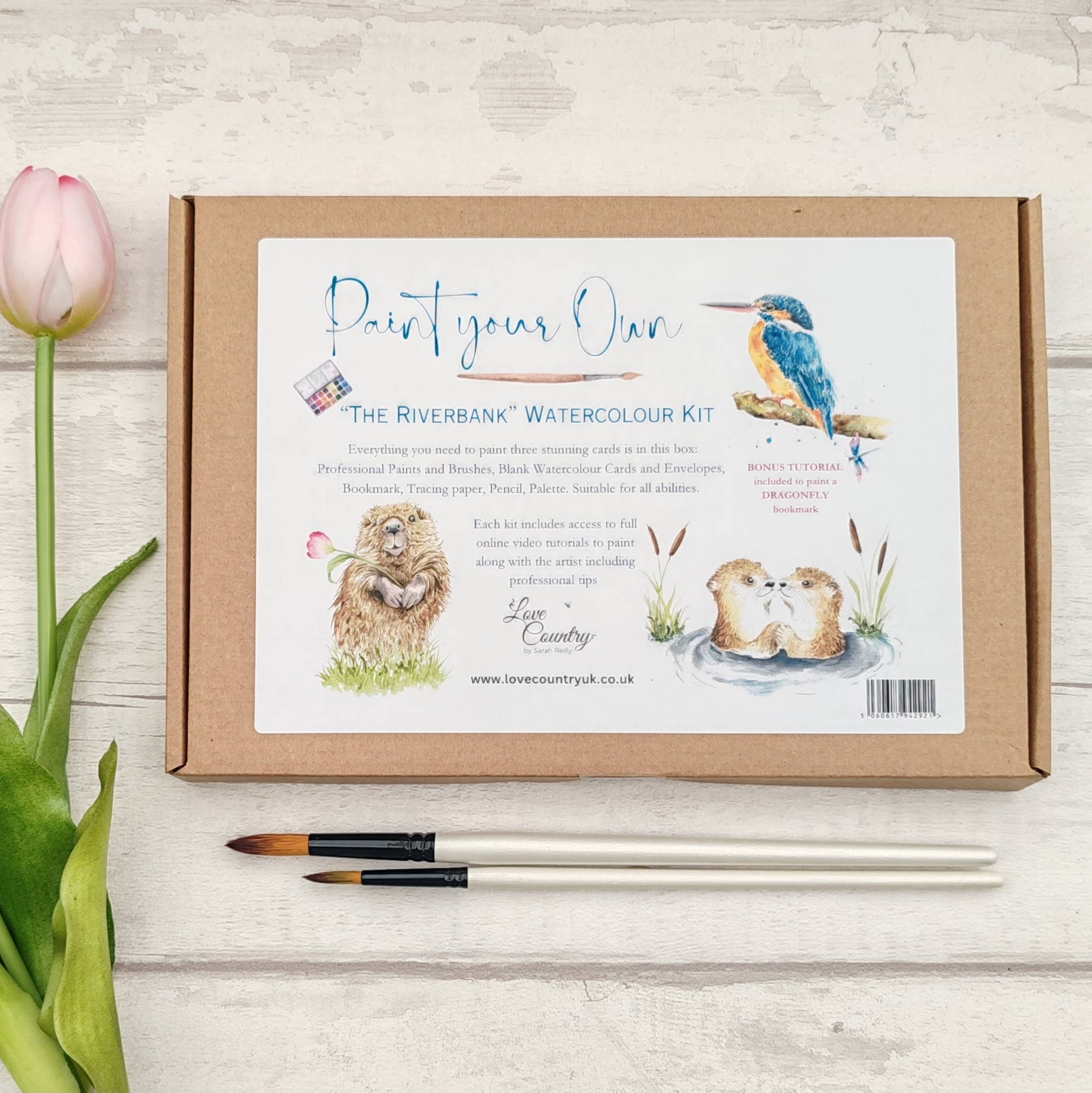 Love Country - Riverbank Watercolour Painting Kit