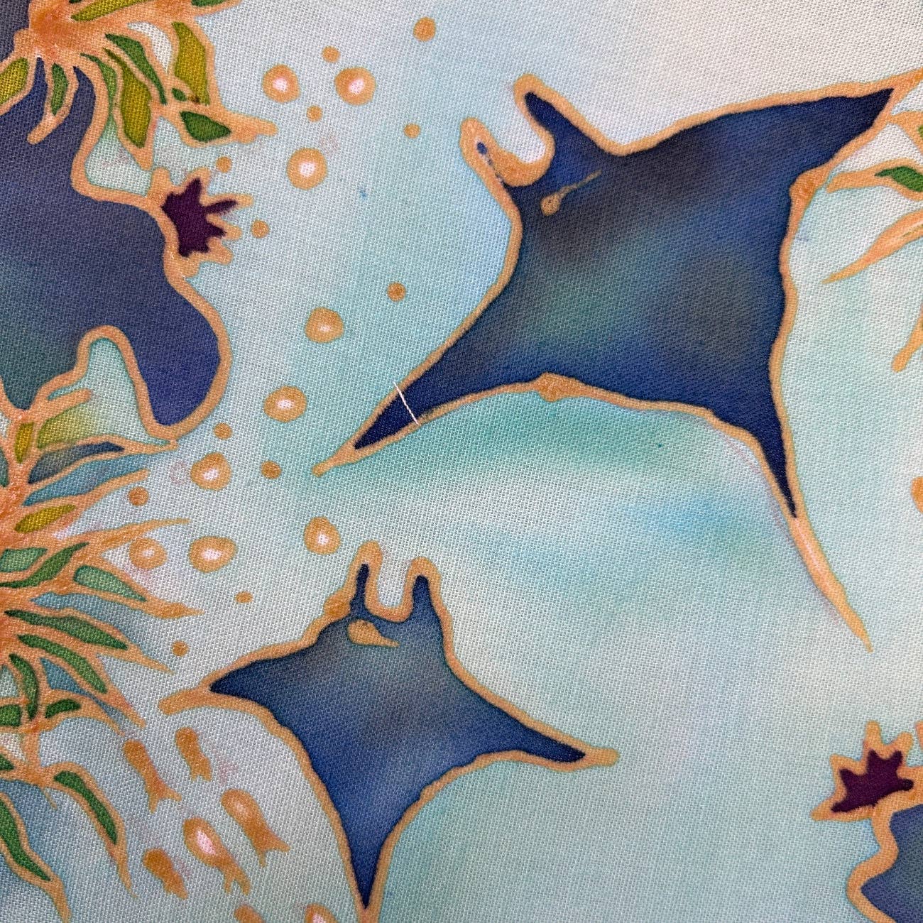 Batik Ying - Guardians of the Ocean | Batik Craft Kit | Hand-Waxed DIY Art Kit UK