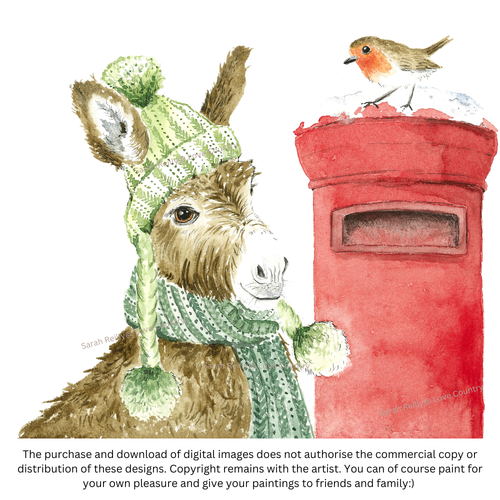Love Country - DIY "Paint Your Own" Christmas Card Kit (Christmas Wishes)