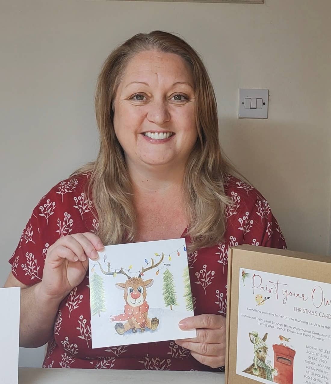 Love Country - DIY "Paint Your Own" Christmas Card Kit (Christmas Wishes)
