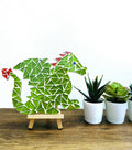 Montet Designs - Green Dragon DIY Mosaic Kit, Craft Box
