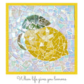 Montet Designs - Lemon Kitchen Trivet DIY Mosaic Kit, Craft Box