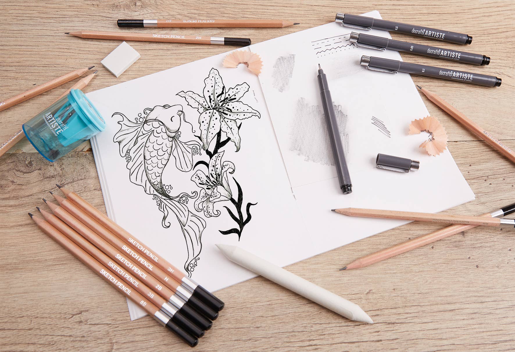 West Design Products - Bee & Bumble Sketching Box Craft Kit