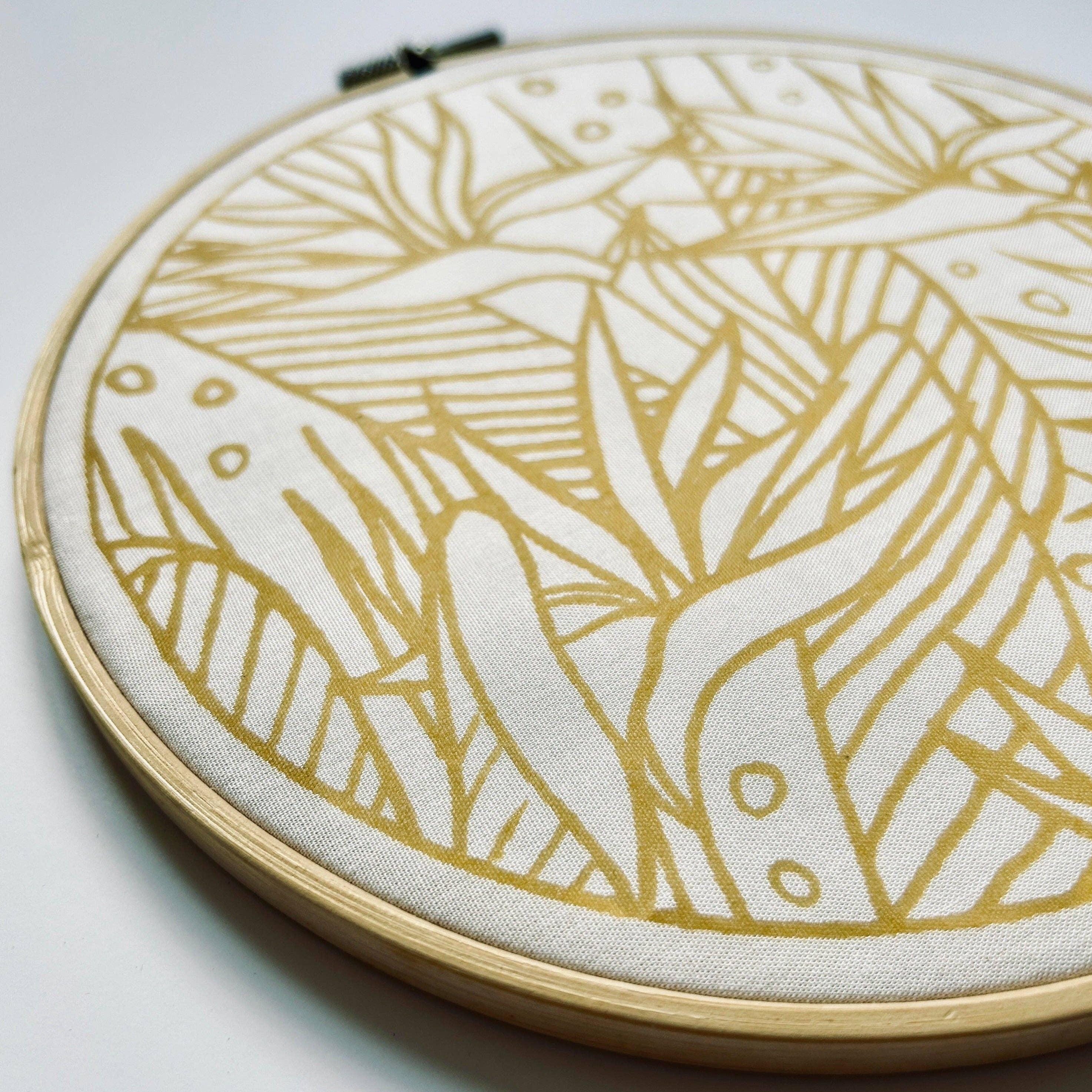 Batik Ying - Bird of Paradise | Batik Craft Kit | Hand-Waxed DIY Art Kit UK