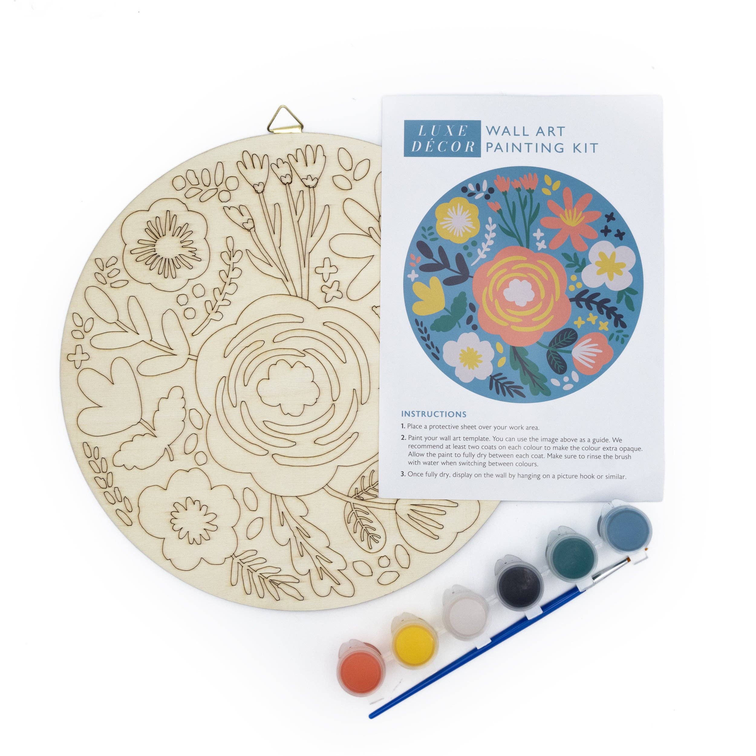 Robert Frederick Ltd - Wall Art Painting Kit – Adult Craft Set