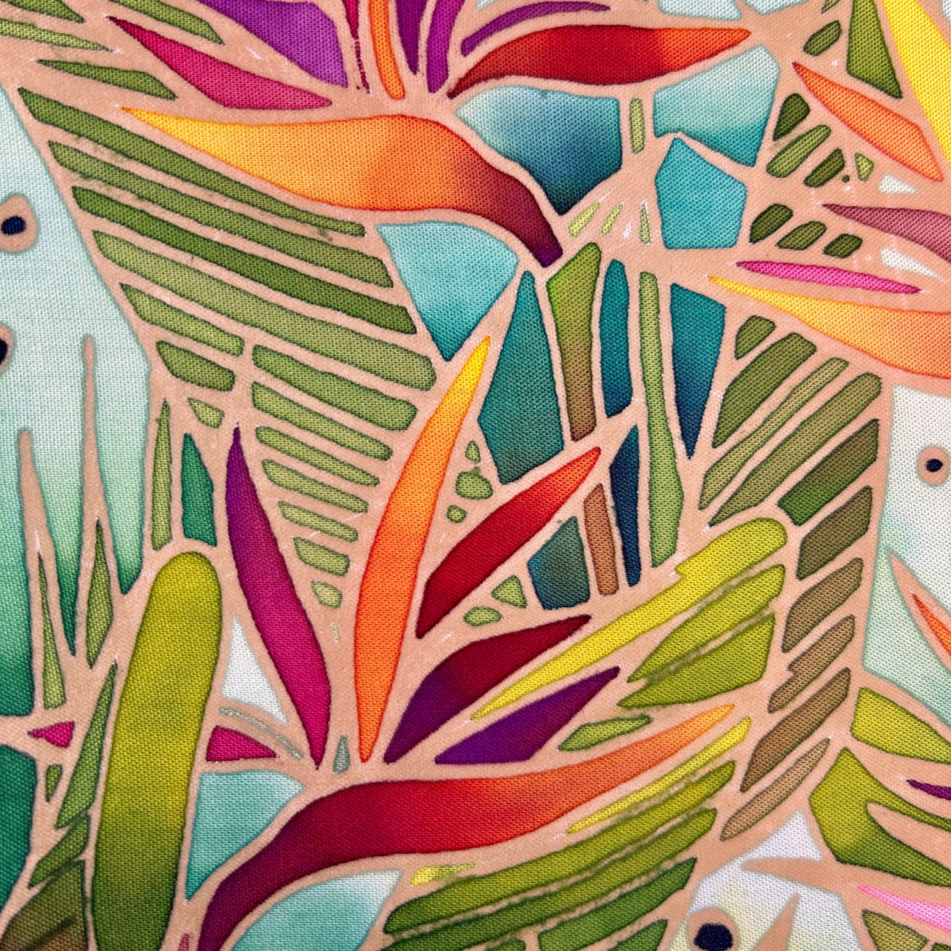 Batik Ying - Bird of Paradise | Batik Craft Kit | Hand-Waxed DIY Art Kit UK