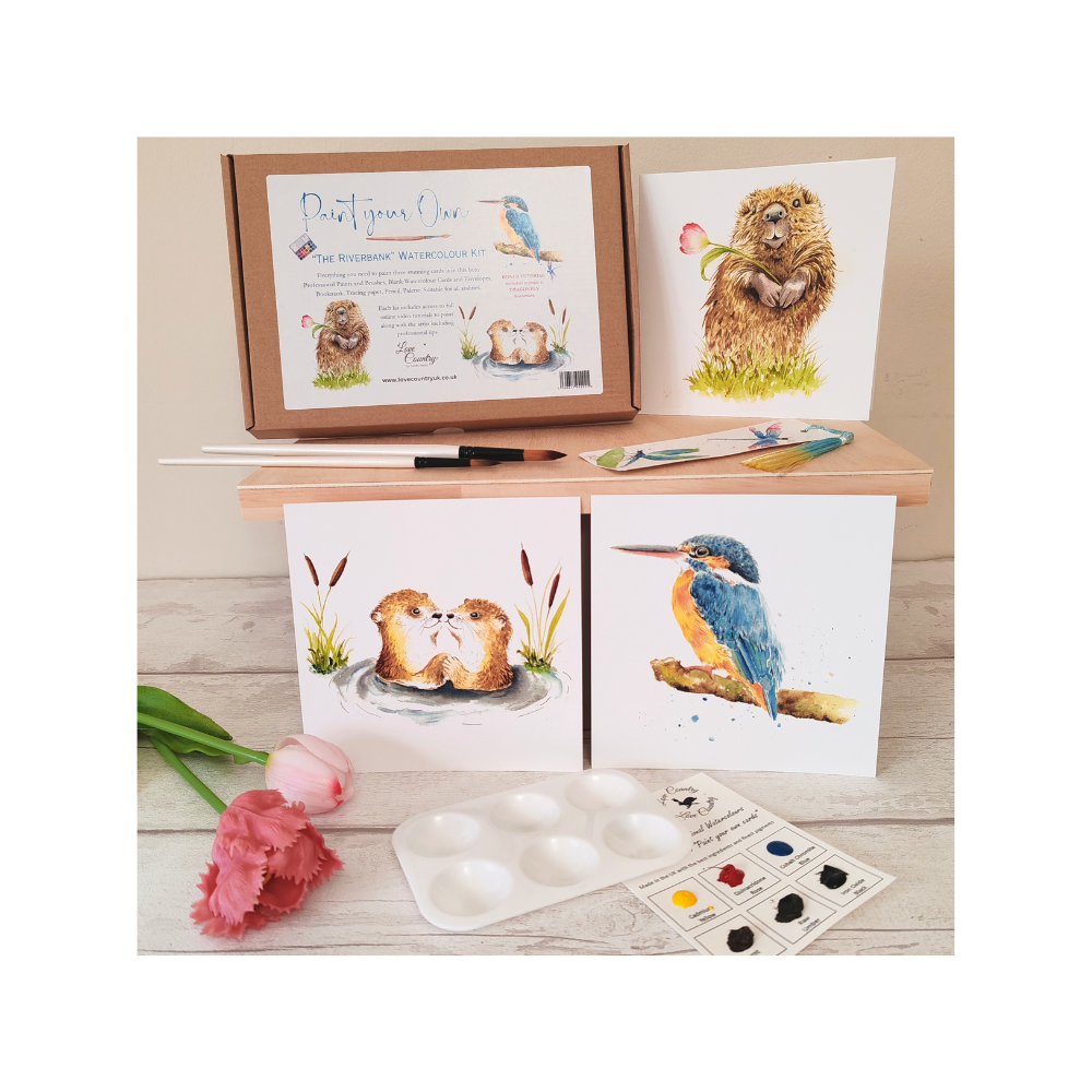Love Country - Riverbank Watercolour Painting Kit