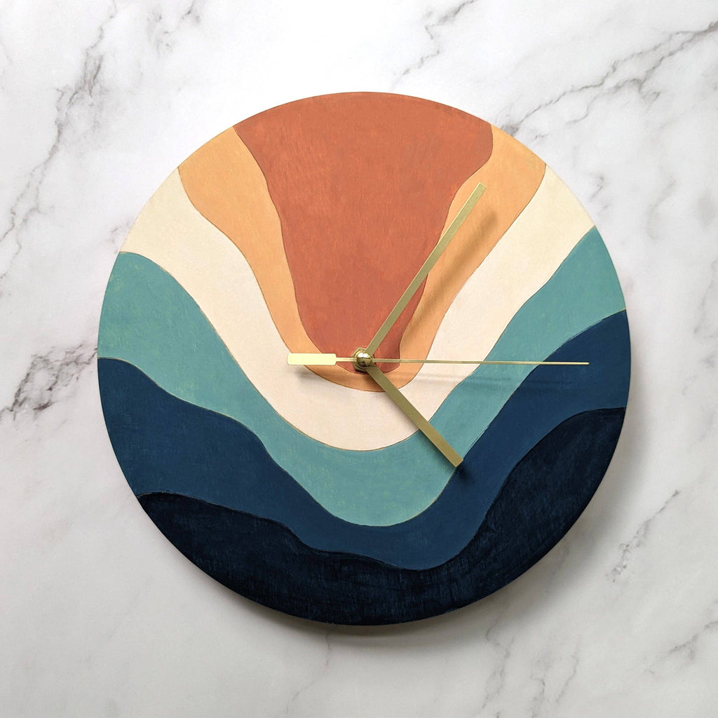 Robert Frederick Ltd - Luxe Décor Wooden Clock Painting Kit